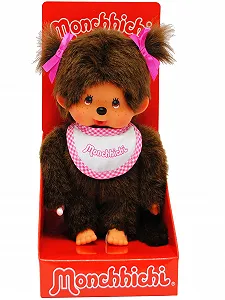 Іграшка alles-meine.de GmbH Monchhichi Дівчата Слинявчик 2 Коси 20 см Іграшка - Фото 1