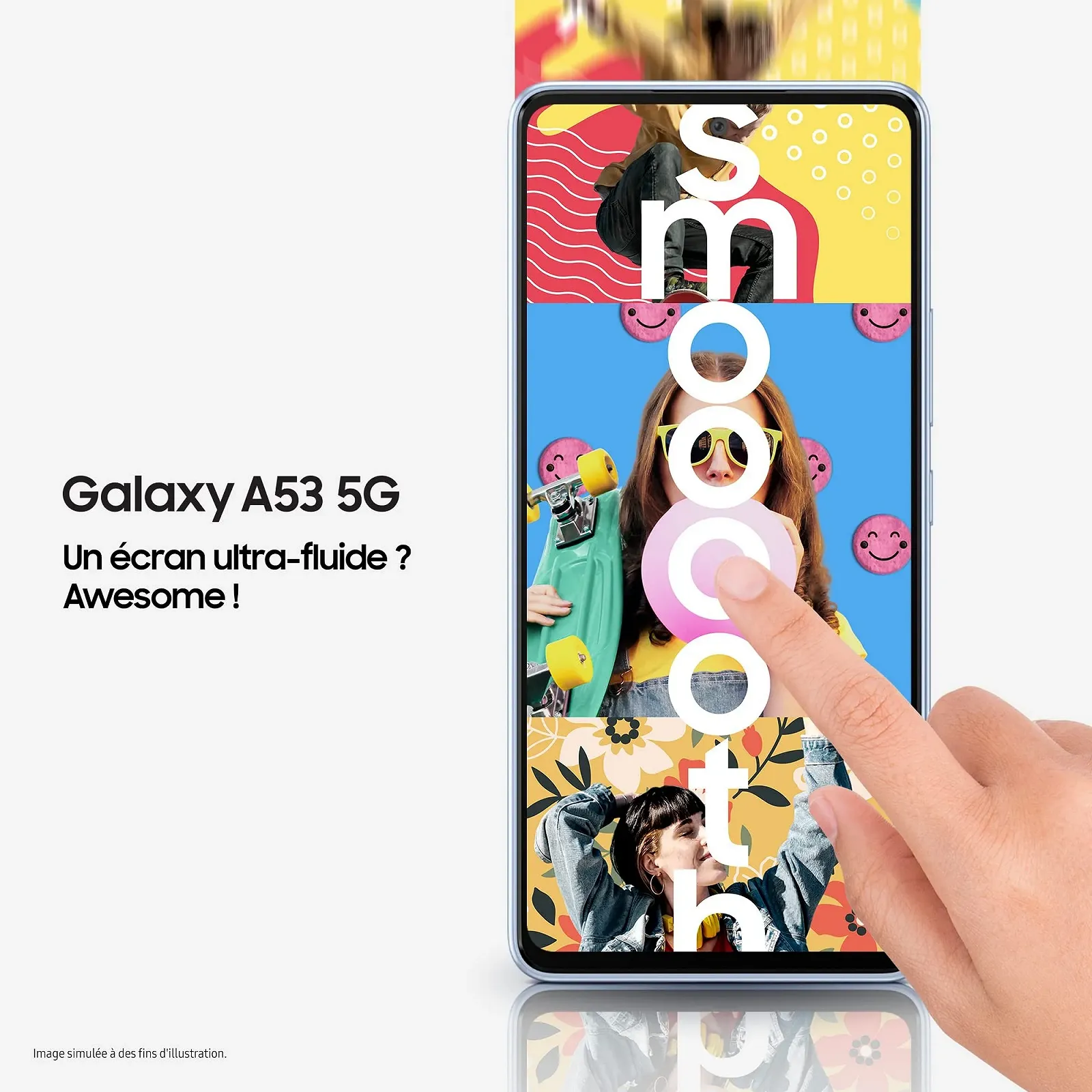 Смартфон Samsung Galaxy A53 5G Dual 128GB 6GB RAM Awesome Black, фото №4