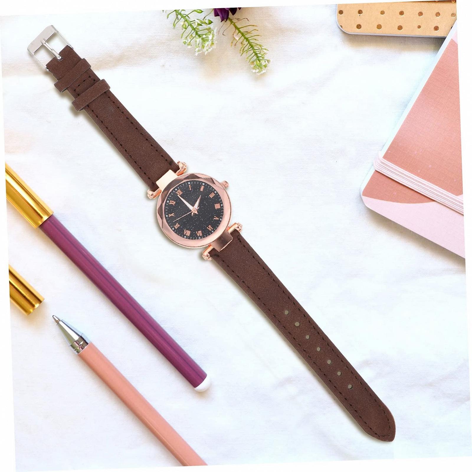 Кварцевые часы WRITWAA Женские часы Женские часы для девочек Мужской вид для женских часов Подарки для женщин Женские модные часы с кожаным ремешком Женские регулируемые часы из нержавеющей стали Красный, фото №5 Кварцевые часы WRITWAA Женские часы Женские часы для девочек Мужской вид для женских часов Подарки для женщин Женские модные часы с кожаным ремешком Женские регулируемые часы из нержавеющей стали Красный, фото №5