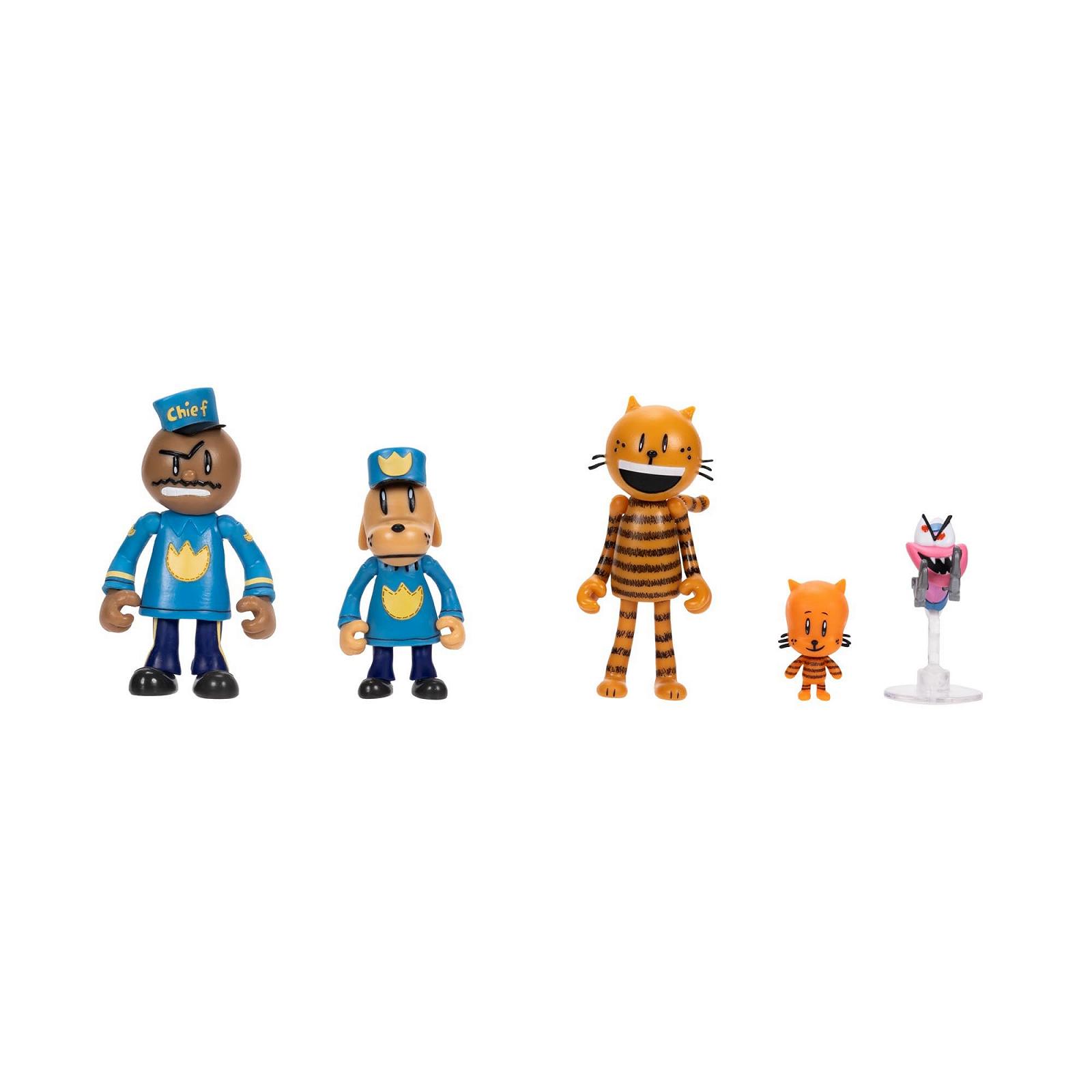 Фігурки Jakks Pacific Dog Man Ліл Піті, Піті, Шеф і Фліппі, 6,35 см, фото №5