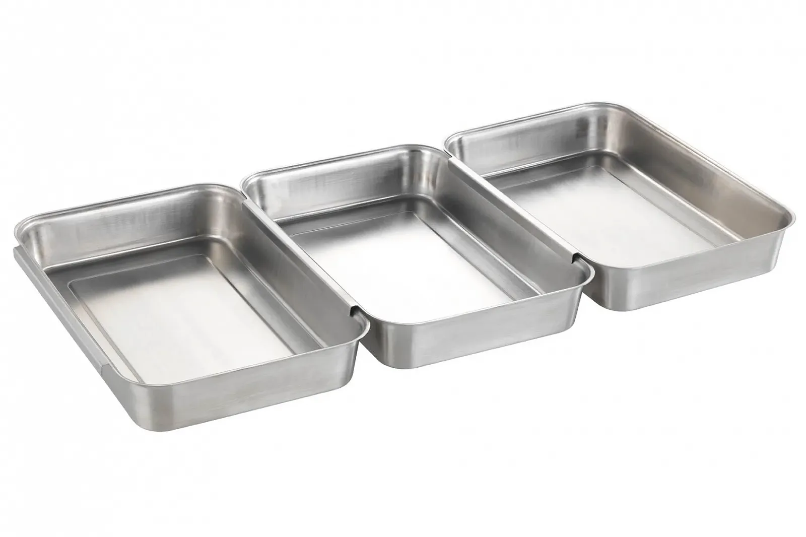 Набор для панировки Maximex Stainless Steel XXL 3 шт., фото №1