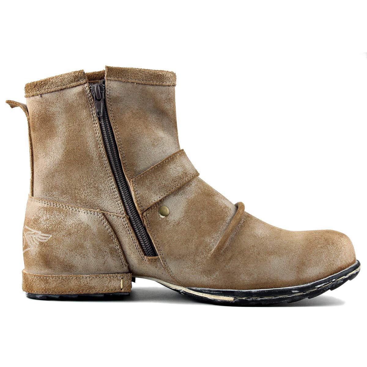 Мужские кожаные ботинки Chukka OSSTONE OS-5008-1-NH-DE-R, фото №4