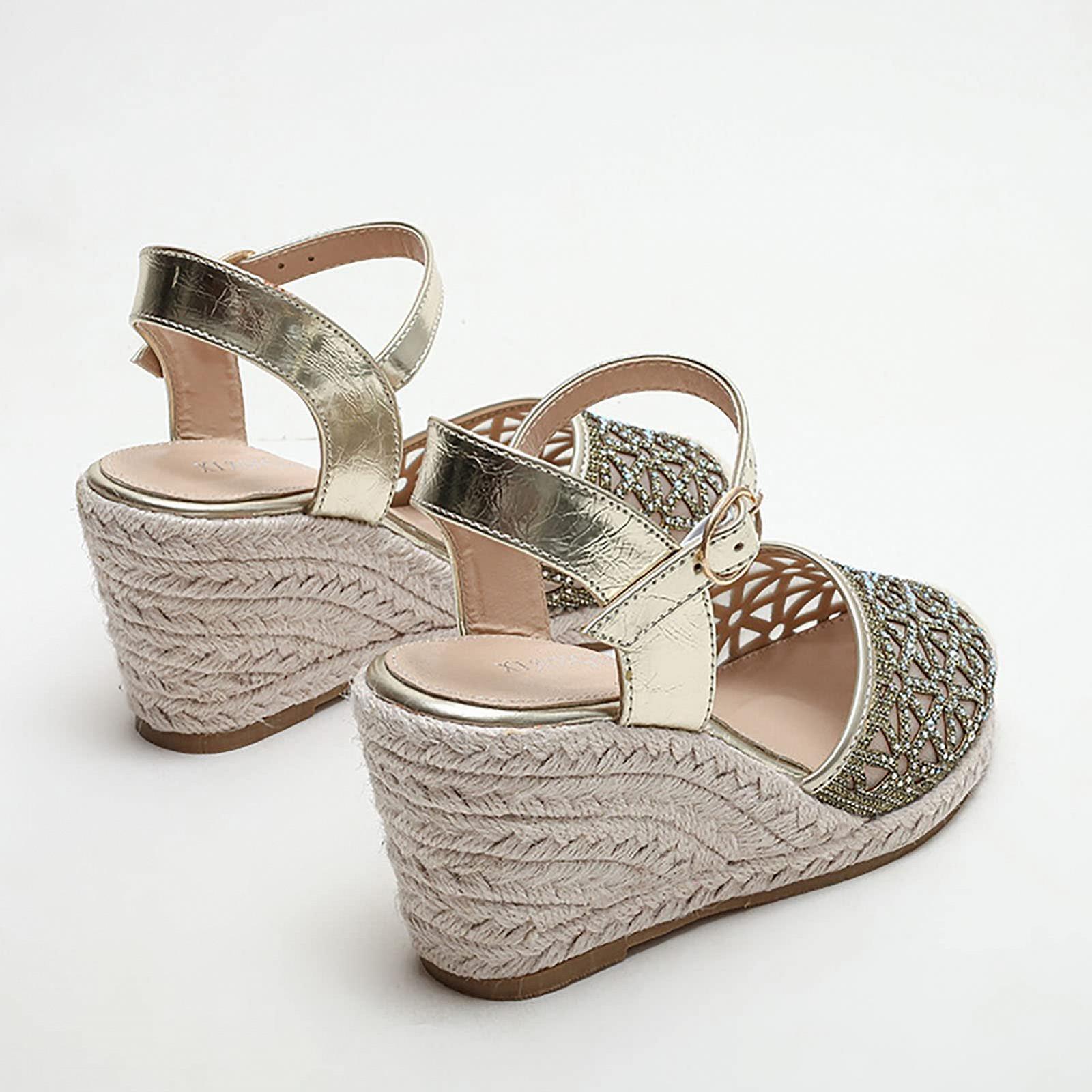 Босоножки PU 6 cm Gold, фото №8 Босоножки PU 6 cm Gold, фото №8