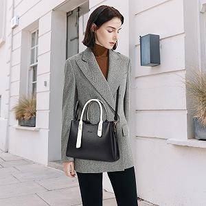 Сумка З верхньою ручкою POSSOBAG Classic Жіноча З штучної шкіри Велика Місткість Чорний synthetic.ua - Фото 1