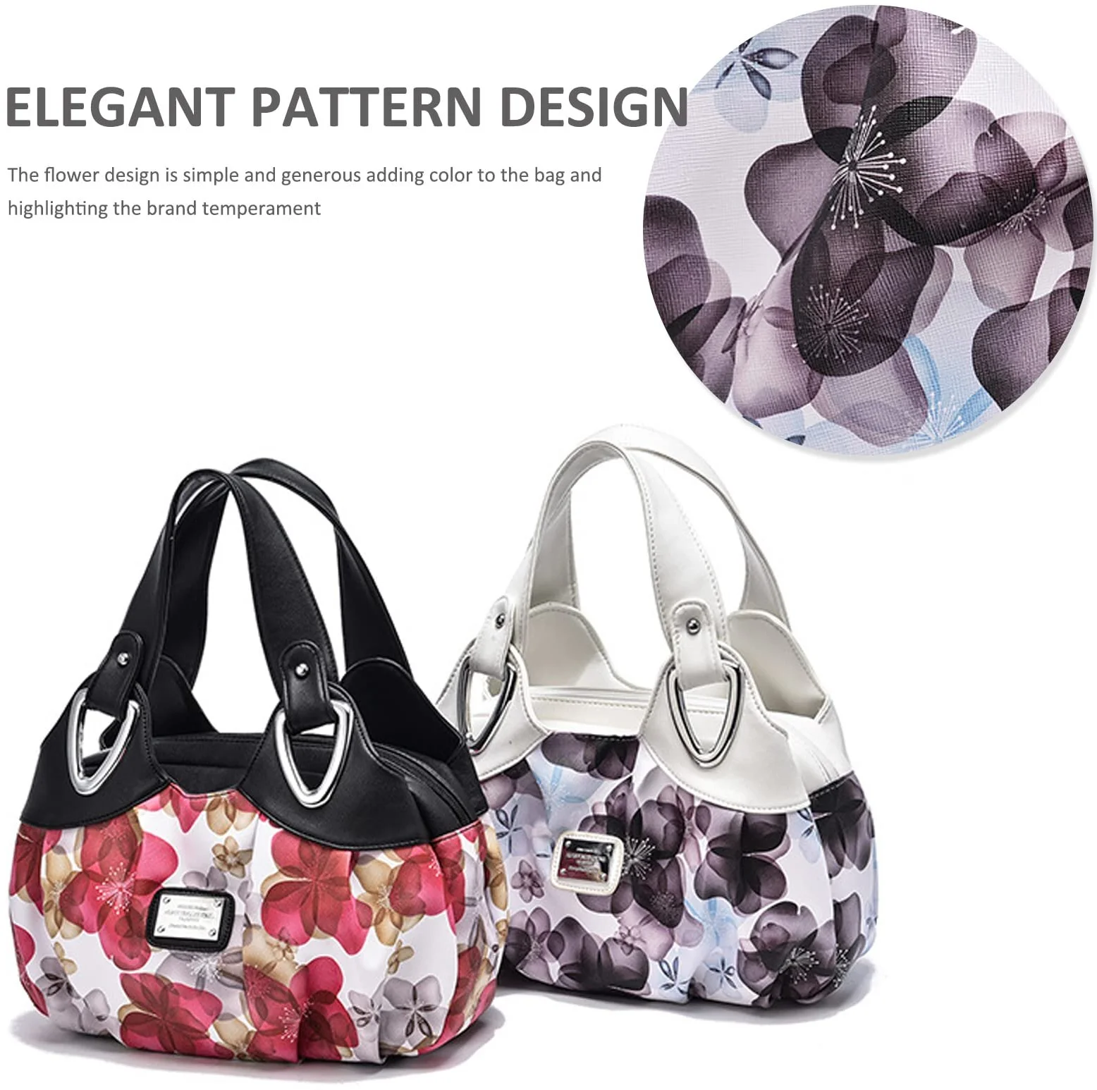 Женская сумка Nicole & Doris с леопардовым узором, фото №3