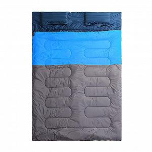 Двомісний спальний мішок MYVVKIA для кемпінгу Легкий Компактний - Фото 1