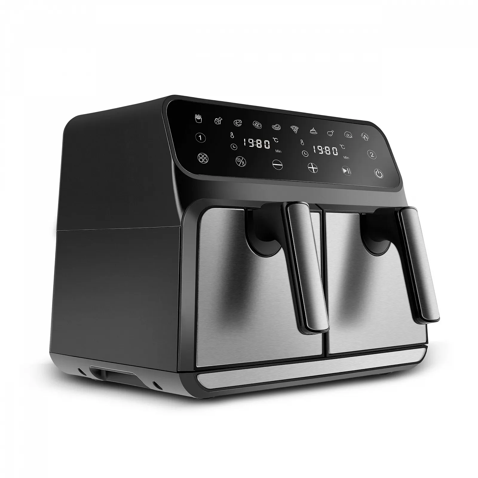 Мультипіч Karaca Multifry XXXL 4+4 л 1700 Вт Digital Twin Airfryer, фото №2 Мультипіч Karaca Multifry XXXL 4+4 л 1700 Вт Digital Twin Airfryer, фото №2