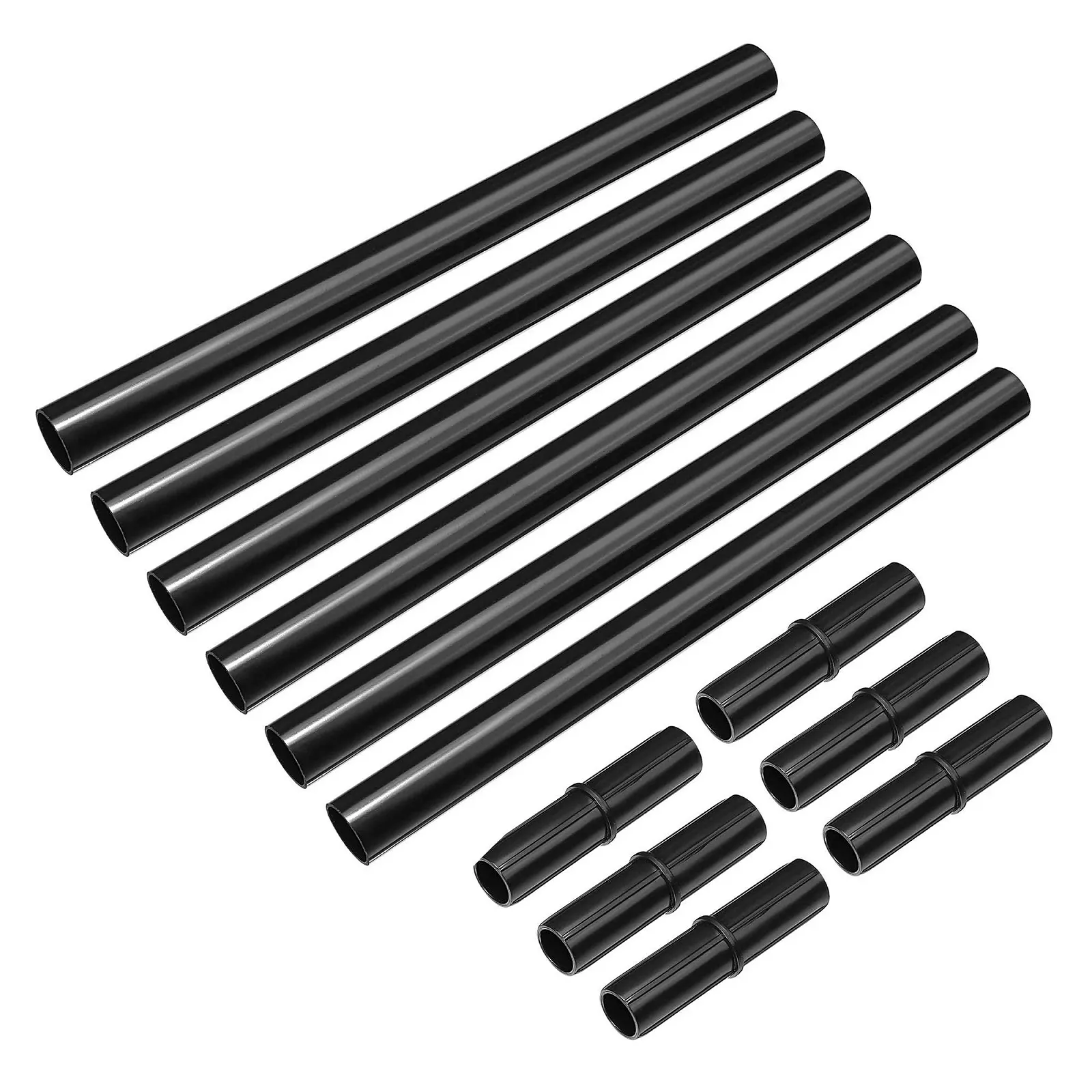 Ліхтар на сонячній батареї sourcing map Подовжувач та комплект з'єднувачів 30 см для садового освітлення, набір з 6 штук, фото №1