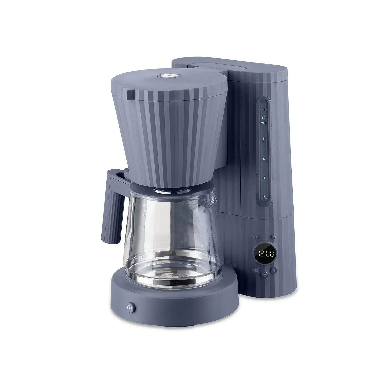 Капельная кофеварка Alessi Plissé MDL14 G 1500 мл 1100 Вт Серая, фото №2