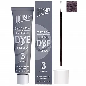 Крем-Графит Bronsun DYE Eyebrow & Eyelash Grey - Фото 1