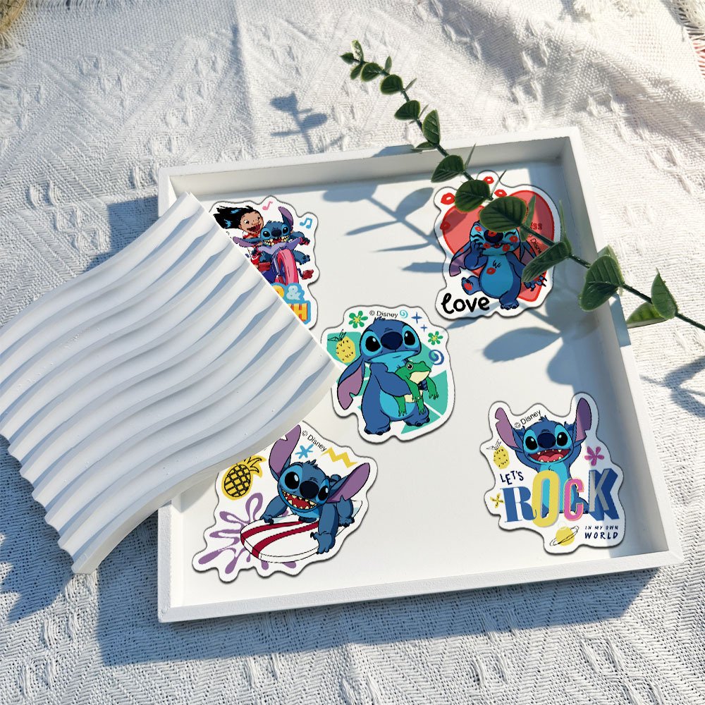Стікери Ліло та Стіч Lilo & Stitch стікерпак наклейки набір наклейок 50 шт nak_69, фото №3