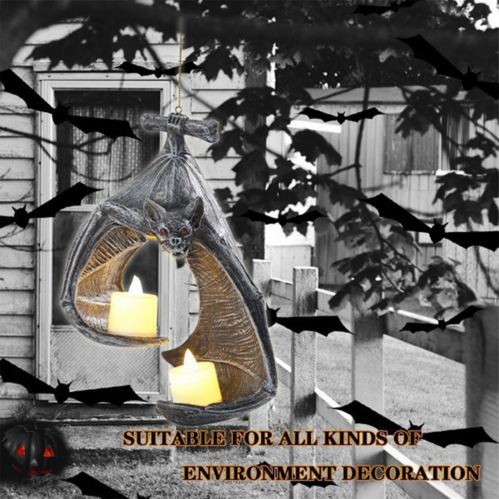 Тримач свічок Gothic Bat Halloween Black, фото №2 Тримач свічок Gothic Bat Halloween Black, фото №2