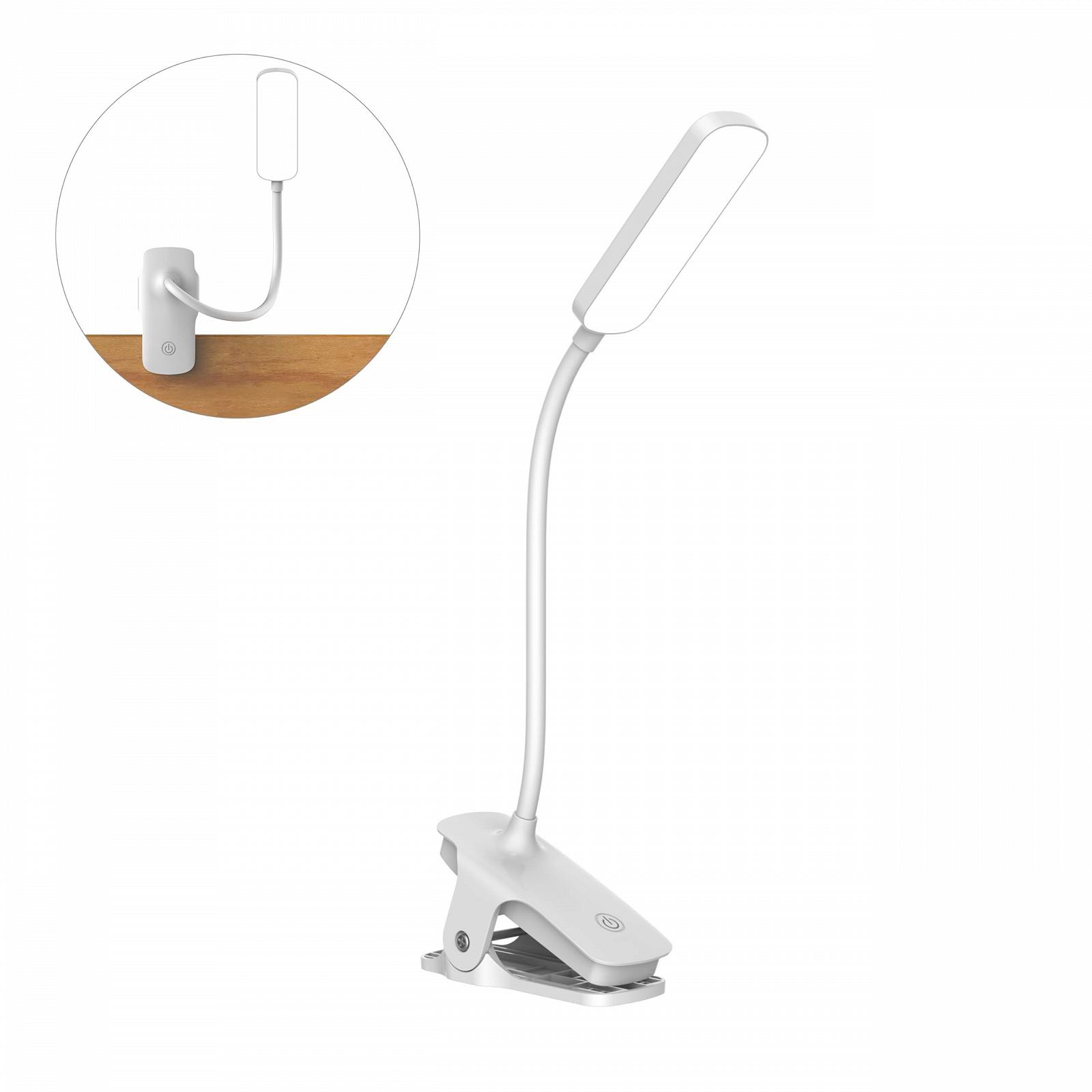 Настільна лампа Lobwerk LED Clamp Light USB Movable Head, фото №2