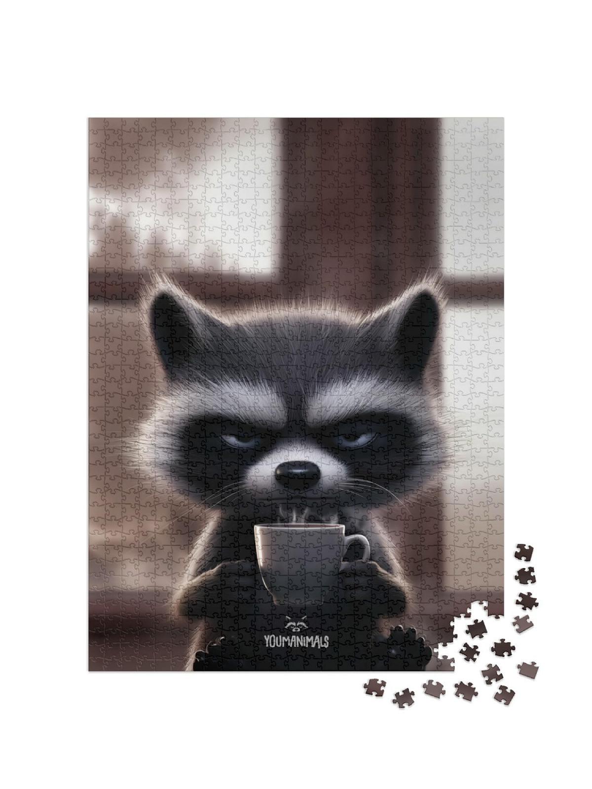 Пазл puzzleYOU YOUMANIMALS Otto 1000 деталей, фото №2