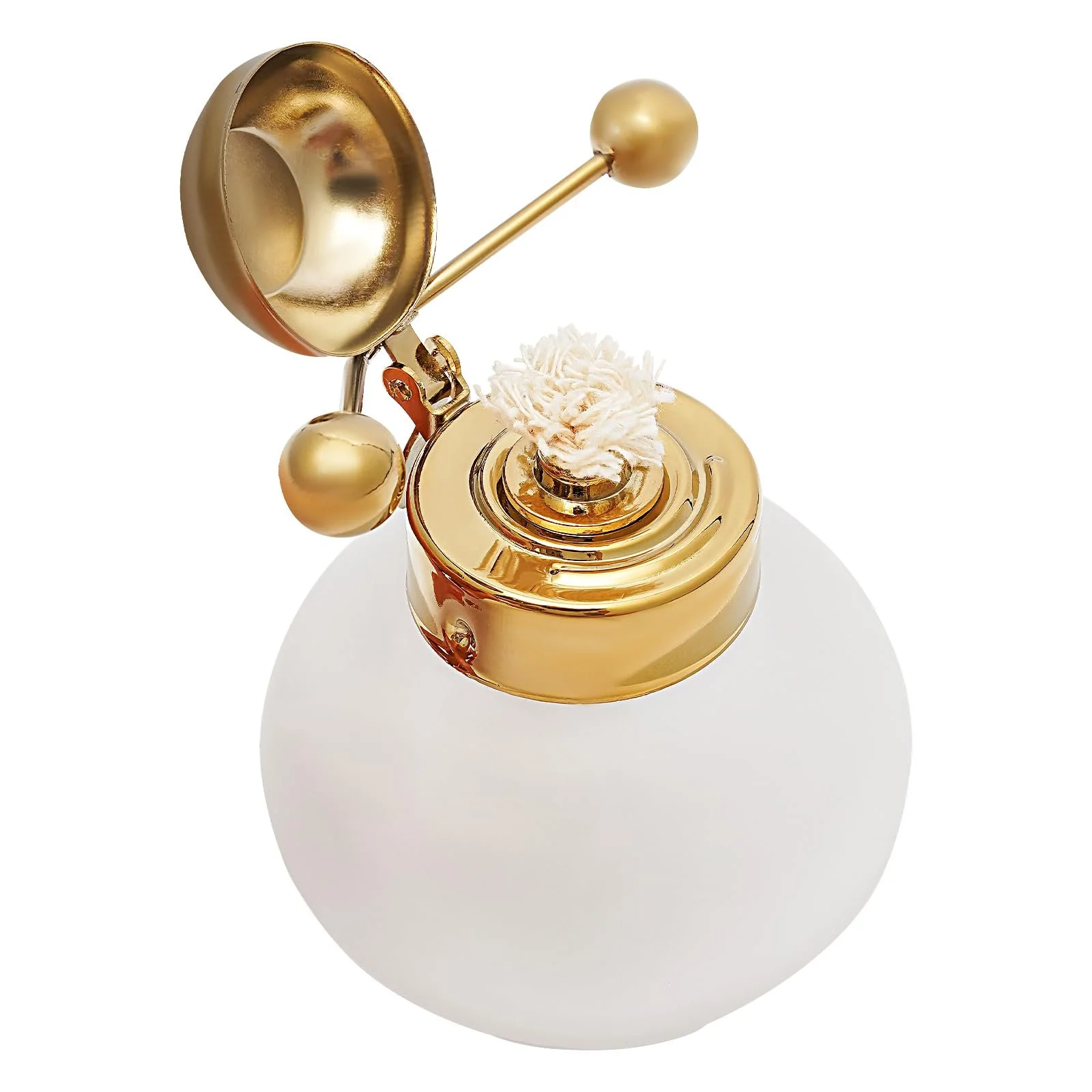 Сифонная кофеварка HANGKAI вакуумная стеклянная Золотистая, фото №6