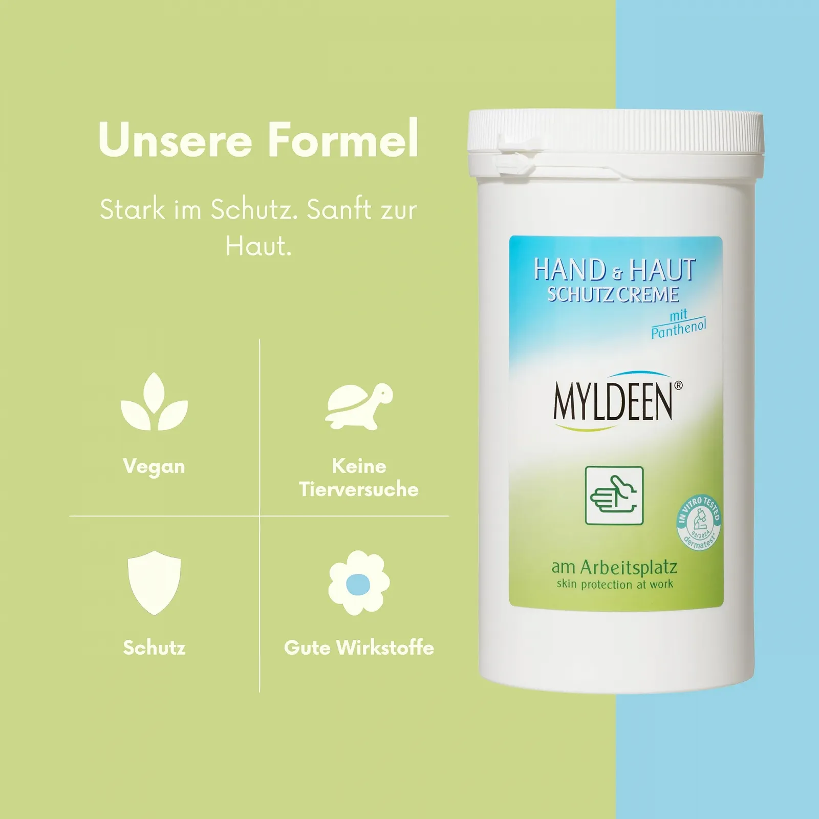 Крем для защиты кожи Крем для рук Уход за руками Сменный блок крема 500 мл Уход для работы Защита для работы Питает и защищает сухие и потрескавшиеся руки Нежирный, фото №4