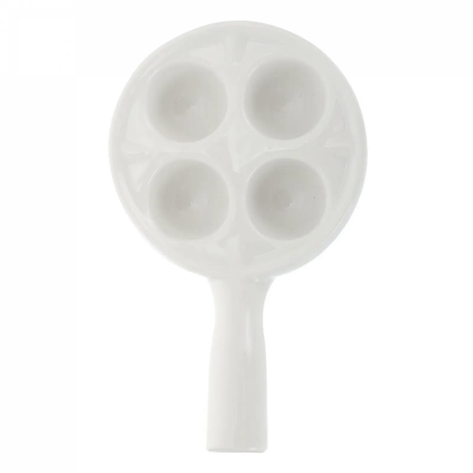 Форма для запікання равликів Керамічна з ручкою багатосекційна Біла, фото №1 Форма для запікання равликів Керамічна з ручкою багатосекційна Біла, фото №1