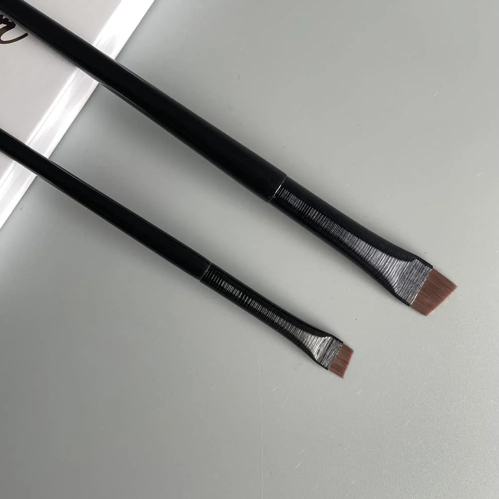 Кисточки для подводки угловая JIHUOO Набор 3 штуки, фото №6 Кисточки для подводки угловая JIHUOO Набор 3 штуки, фото №6