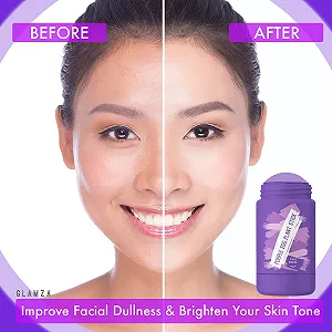 Маска для лица GLAMZA Egg Plant Очищающая Баклажанная Маска Глубокое очищение Контроль черных точек synthetic.ua - Фото 1