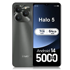 Смартфон Invens Halo 5 6.517" HD+ 7GB+64GB 5000 mAh 16MP 4G Dual SIM - Фото 1