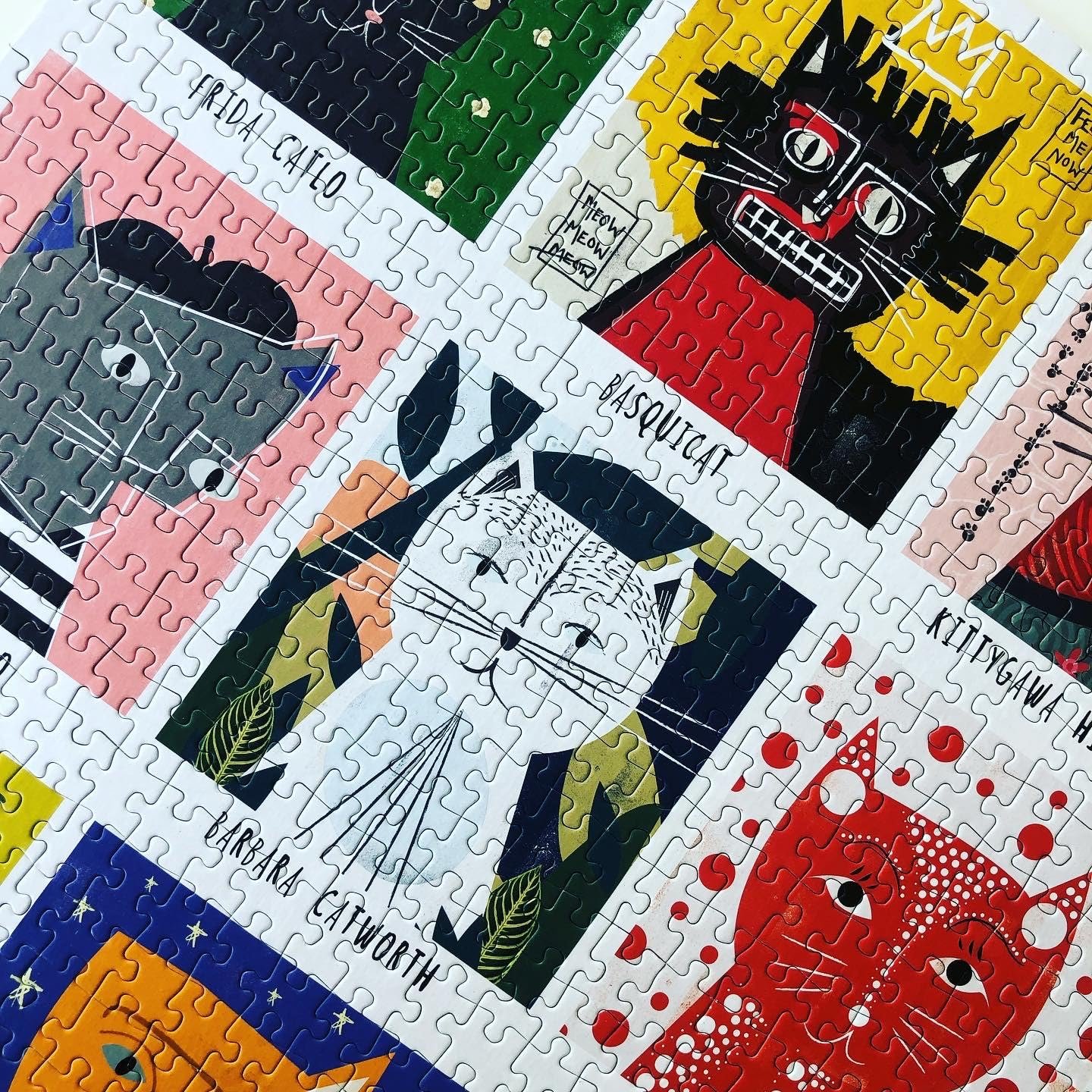 Пазл Happily Puzzles Art Cats 1000 деталей, фото №8 Пазл Happily Puzzles Art Cats 1000 деталей, фото №8