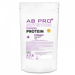 Протеин AB PRO PROTEIN COMPLEX + COLLAGEN 1000 г "вишня-смородина" (PCC1000ABCC202) - Фото 1