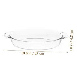 Форма для запекания IMIKEYA термостойкая овальная с двойными ручками synthetic.ua - Фото 1