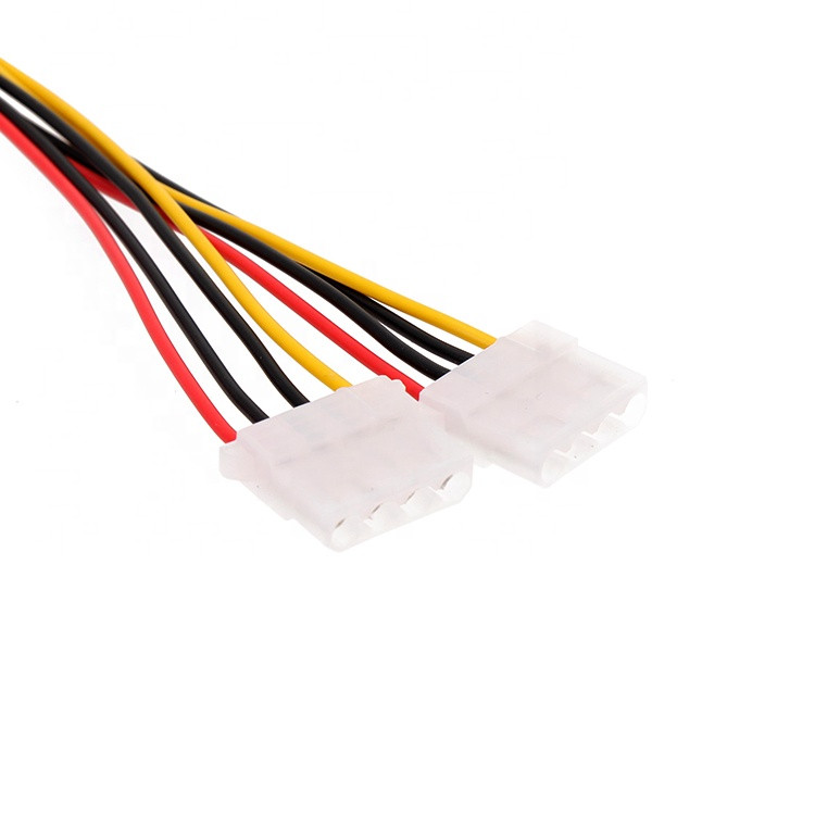 Кабель живлення внутрішній Lucom MoleX 1x2 M/F Splitter 0.20m 4pin Y-form(62.09.8095), фото №5