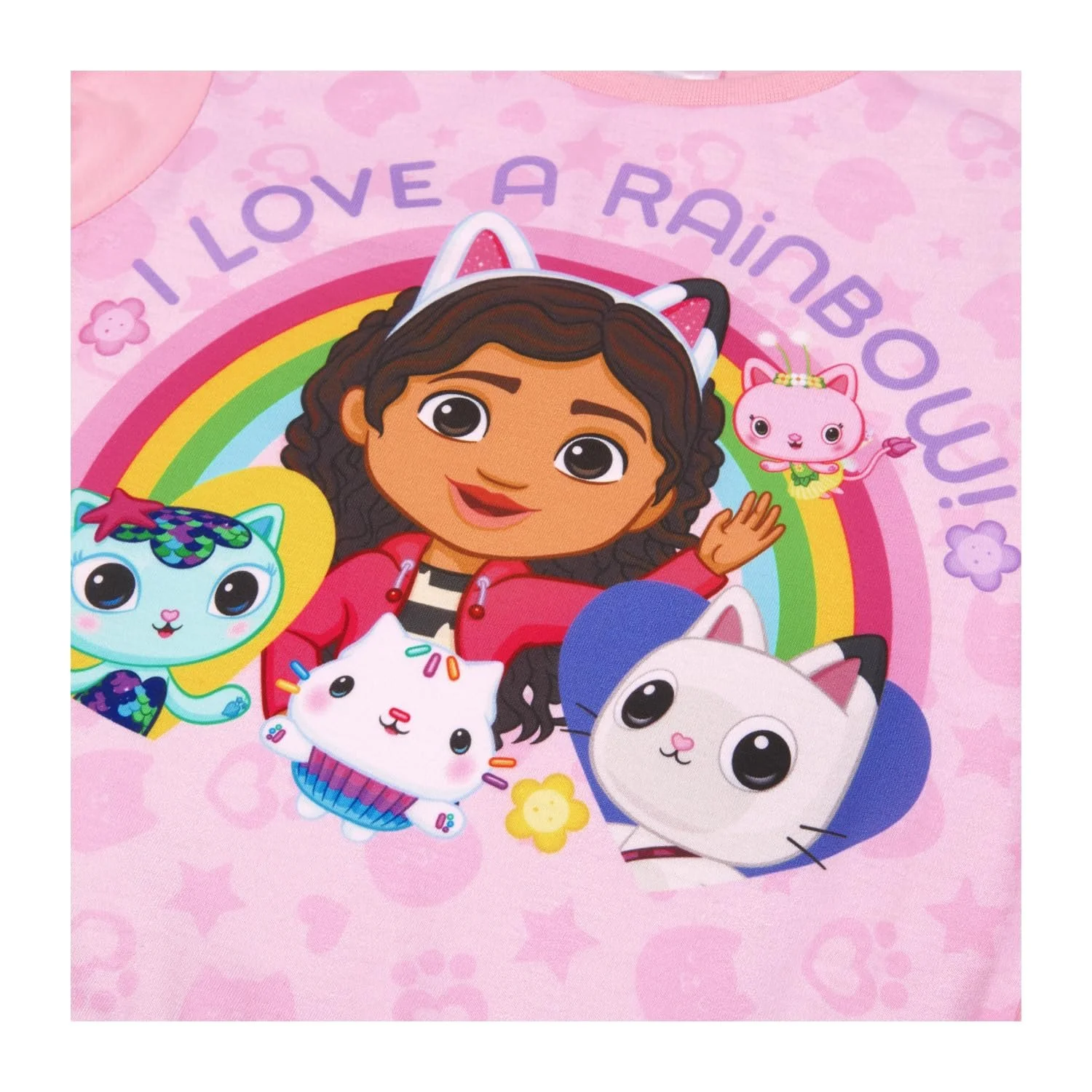 Піжама Gabby's Dollhouse Довга для дівчаток, фото №3 Піжама Gabby's Dollhouse Довга для дівчаток, фото №3