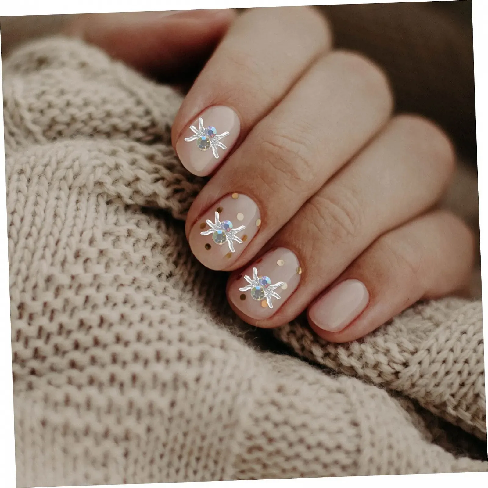 Украшения для ногтей Паук FRCOLOR Набор 3 шт. 100 шт x 3, фото №4