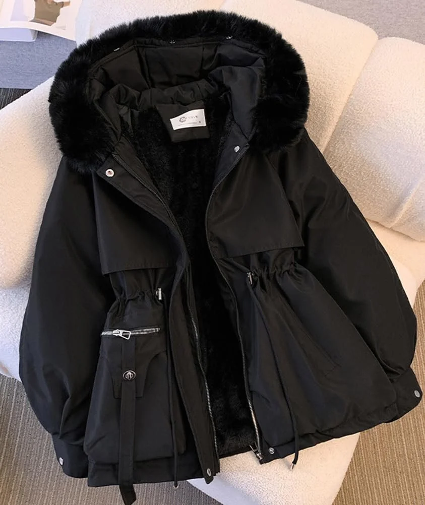 Куртка Nemopter Жіноча Осіння Зимова З штучним хутряним коміром, фото №2 Куртка Nemopter Жіноча Осіння Зимова З штучним хутряним коміром, фото №2