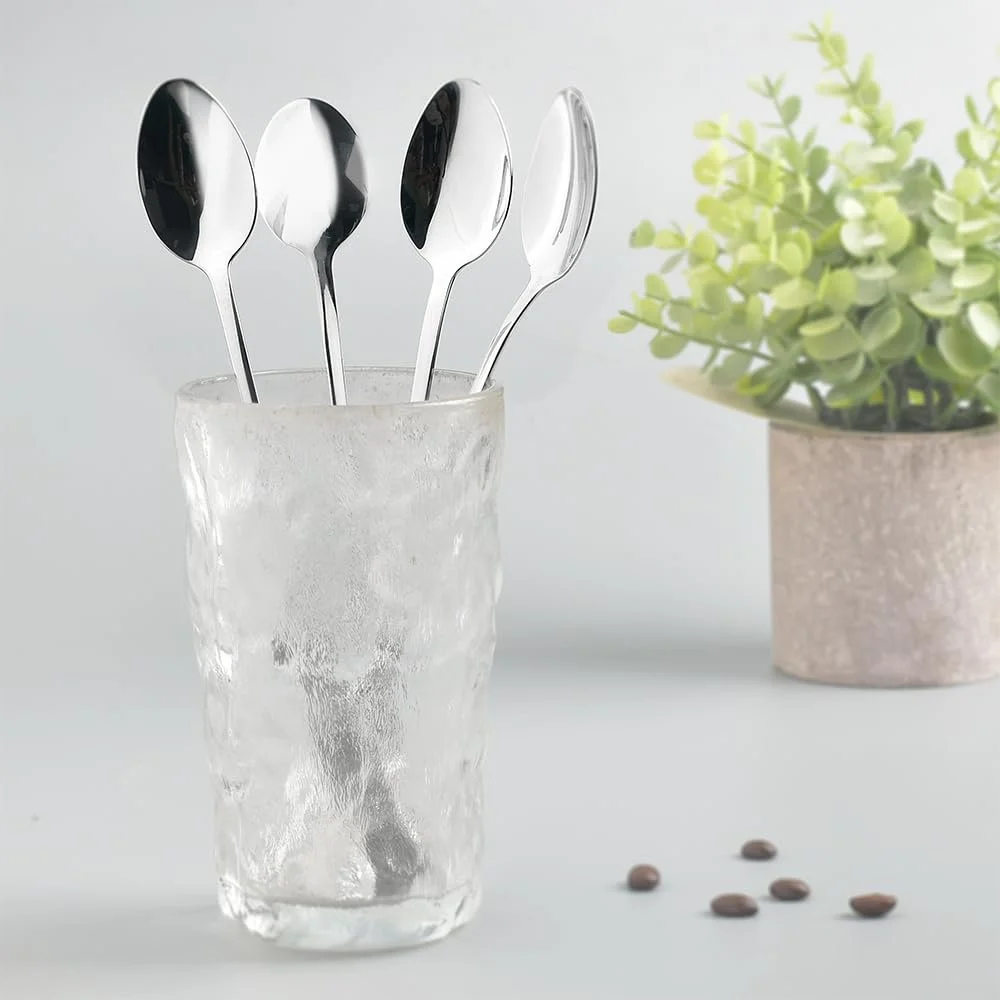 Ложки з нержавіючої сталі homEdge з довгою ручкою, 21 см, для змішування коктейлів, фото №5