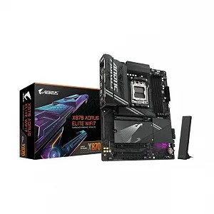Купить Материнская плата GIGABYTE X870 AORUS ELITE WIFI7 (X870 A ELITE WIFI7) - Фото 1 Материнская плата GIGABYTE X870 AORUS ELITE WIFI7 (X870 A ELITE WIFI7) - Фото 1