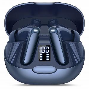 Навушники-перекладачі AI, 3-в-1 голосу 164 мовами з додатком, Bluetooth 5.3 для навчання, подорожей, темно-сині - Фото 1