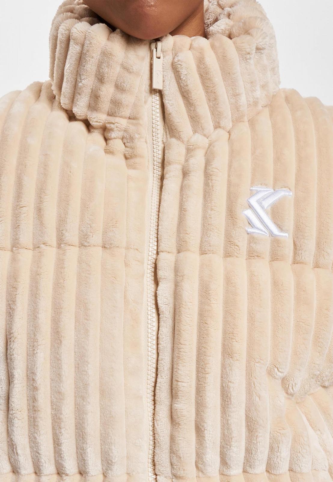 Куртка Karl Kani KW233-024-1 KK Og Fuzzy Corduroy Short Puffer Женская, фото №8