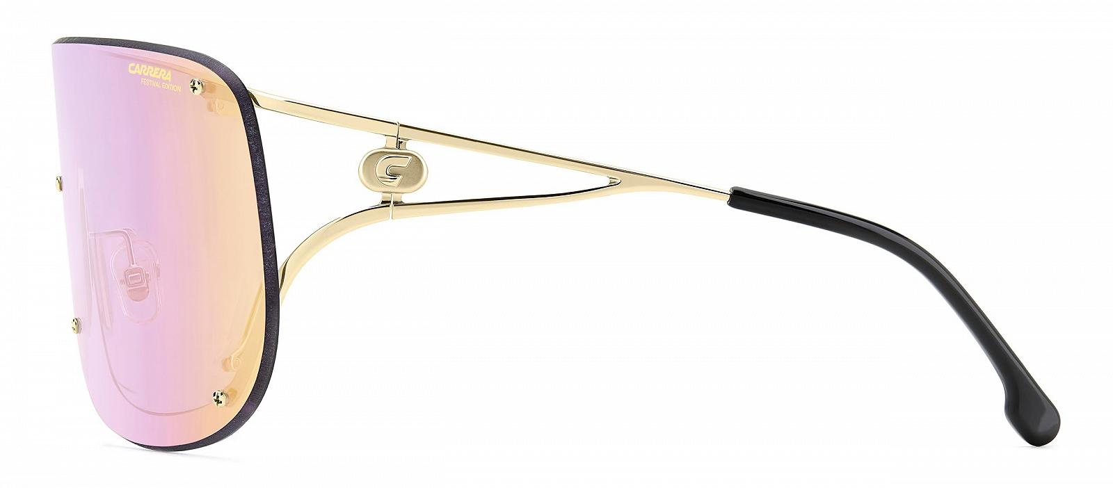 Сонцезахисні Окуляри Жіночі Carrera 3006/S Золотий Чорний, 99, фото №3