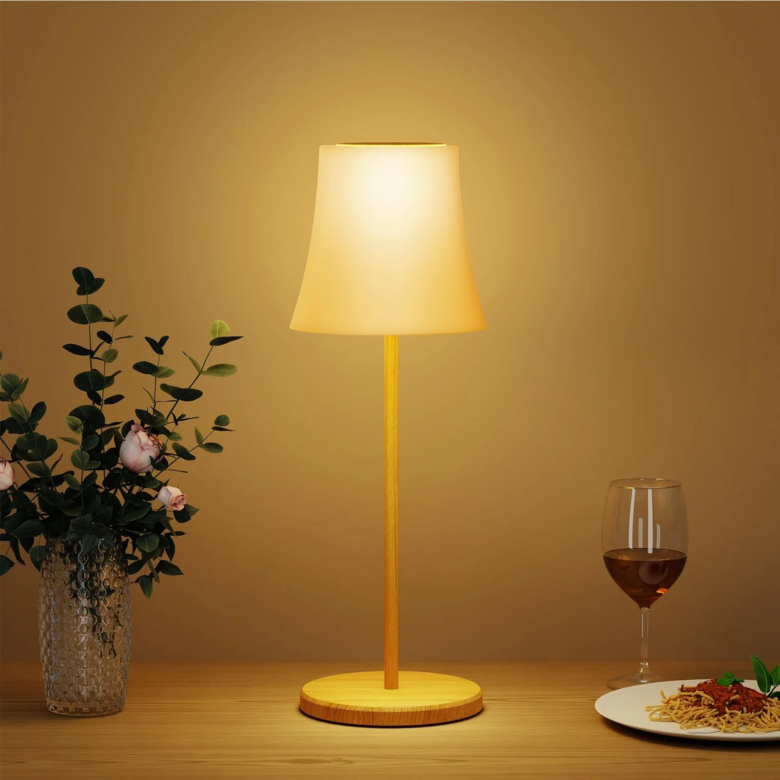 Настільна лампа LED Suright Wireless RGB Dimmable Touch IP54, фото №1