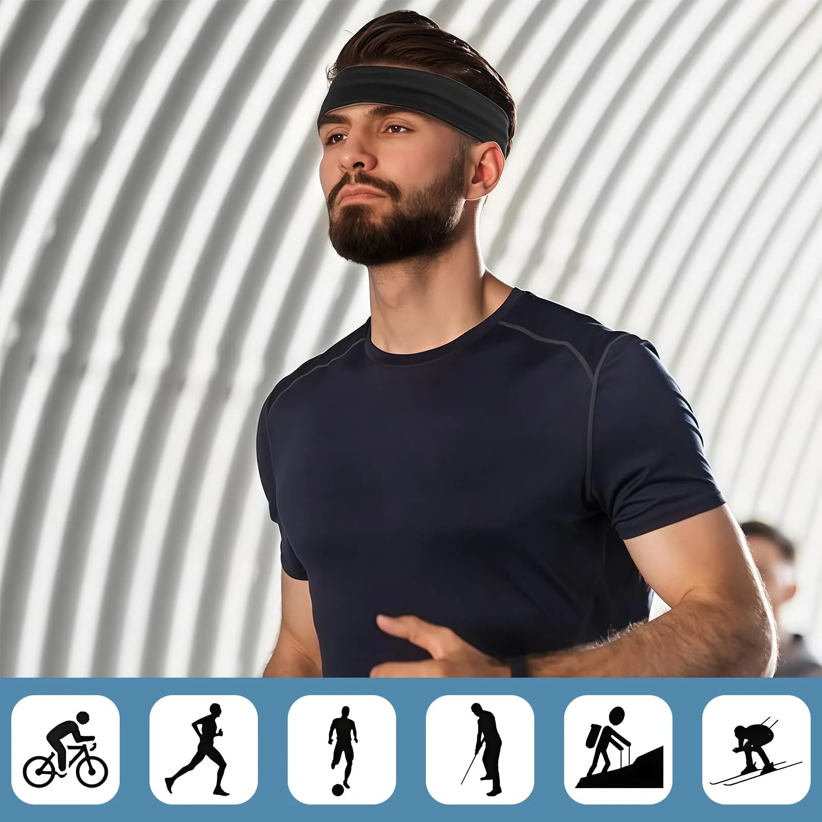 Спортивна Пов'язка на Голову Жіноча, фото №6