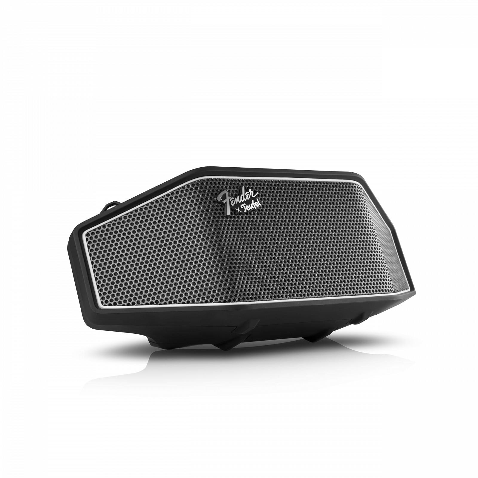 Колонка Teufel Fender x Rockster Cross Портативна Bluetooth Захист від бризок IPX5 Чорний, фото №4