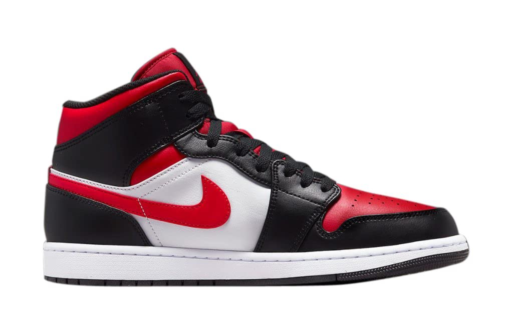 Кросівки Jordan Air 1 Mid Gym Red Black Toe DQ8426-106, розмір 44, фото №2 Кросівки Jordan Air 1 Mid Gym Red Black Toe DQ8426-106, розмір 44, фото №2