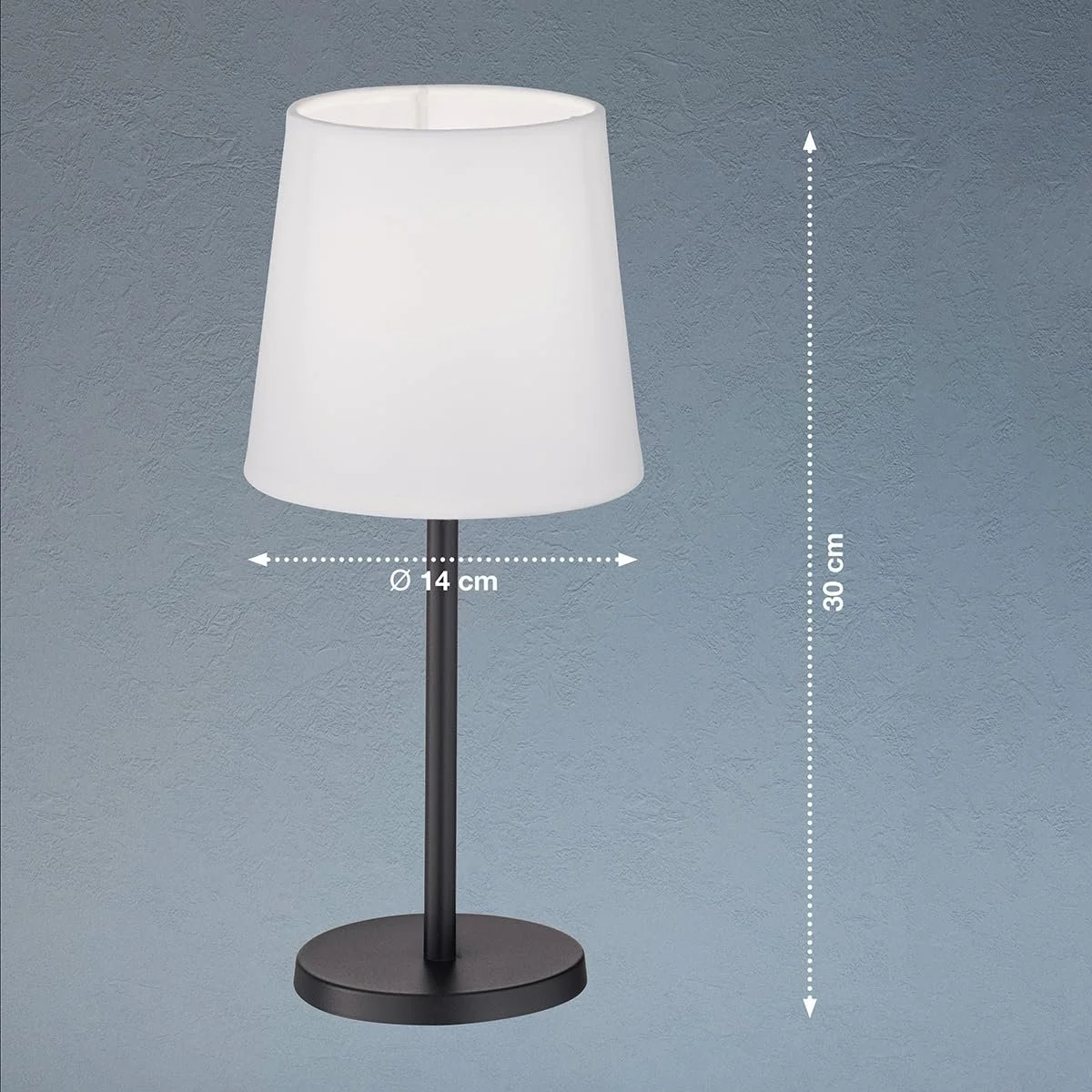 Настільна лампа Kleine FHL easy! EVE 14 см Black White, фото №3