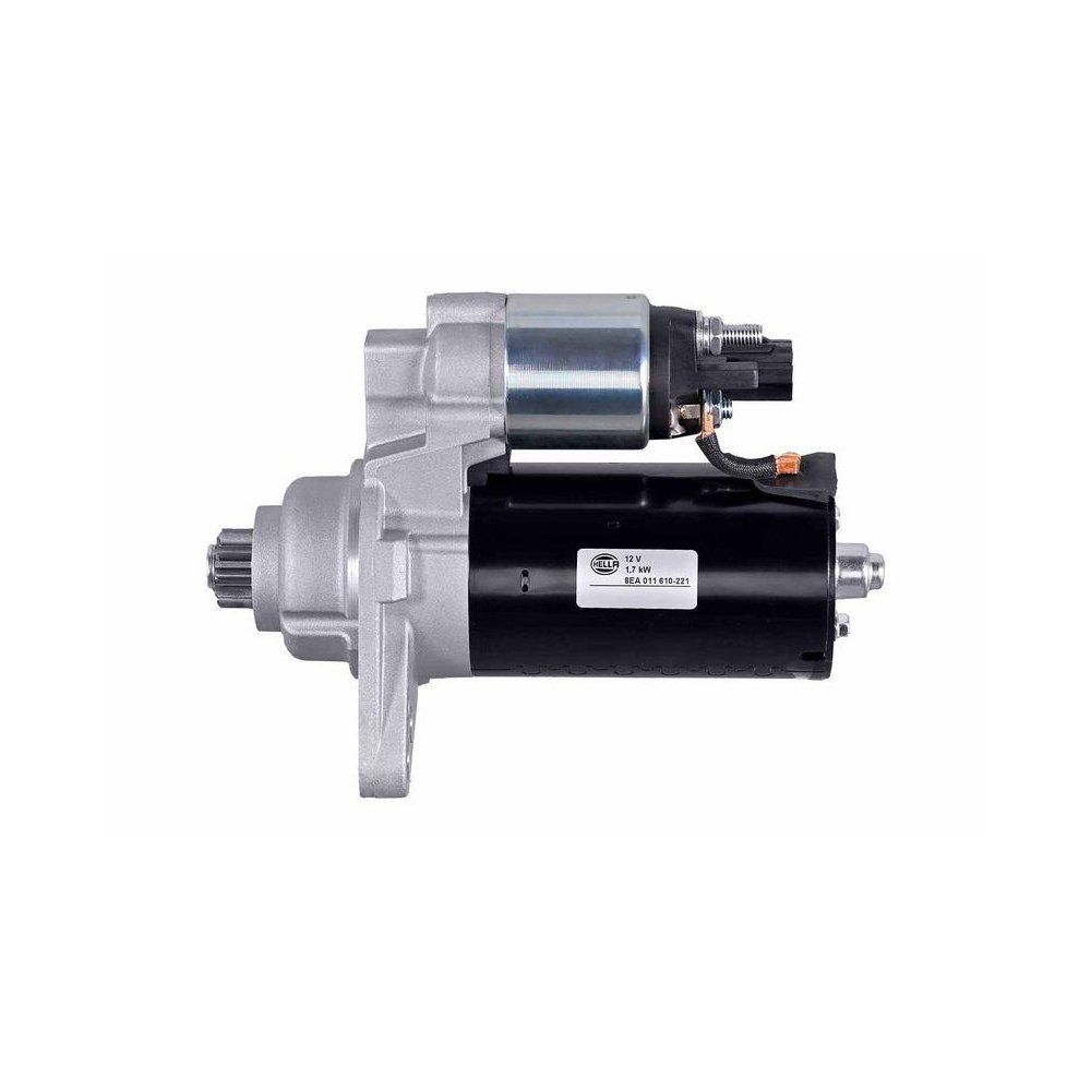 Стартер HELLA 8EA 011 610-221 для AUDI SEAT SKODA VW, фото №1