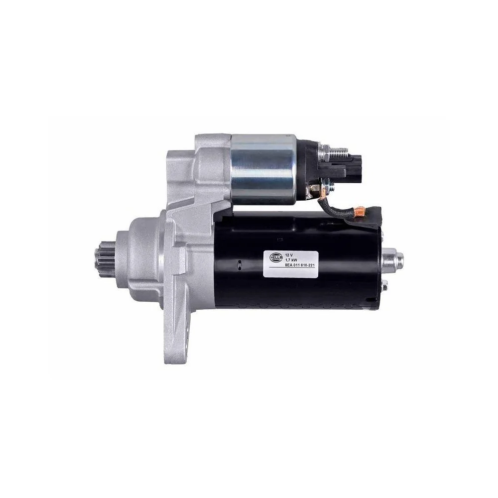 Стартер HELLA 8EA 011 610-221 для AUDI SEAT SKODA VW, фото №1