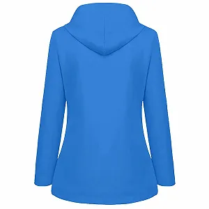 Вітрозахисна водонепроникна жіноча куртка з капюшоном synthetic.ua - Фото 1