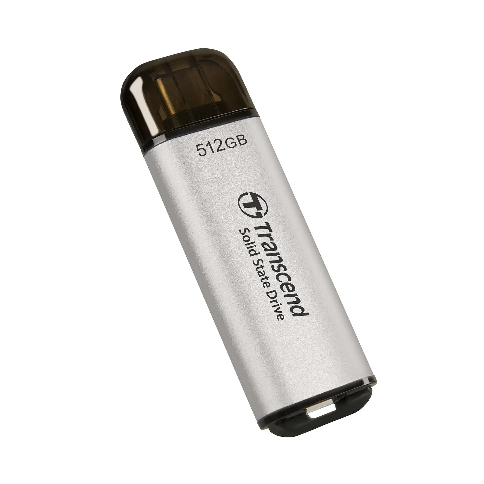 Зовнішній SSD Transcend ESD300 USB-C 512 ГБ 1050 МБ/с Silver, фото №3