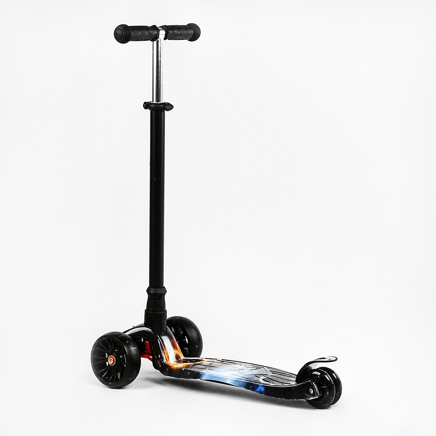 Самокат Best Scooter MAXI S 4 колеса PU СВЕТ Planets 60 кг Разноцветный 111810, фото №5