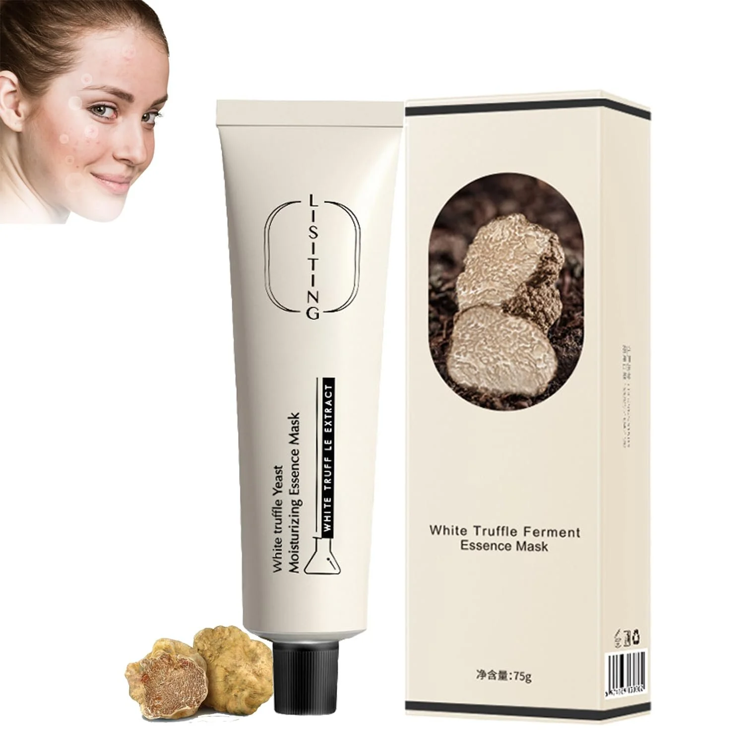 Маска для обличчя для освітлення та видалення плям, фото №1