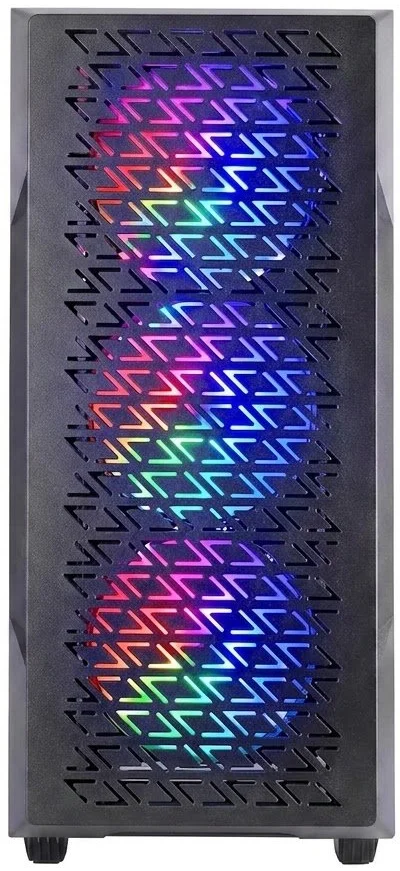 Корпус для ПК Mars Gaming MC-GEO / без БЖ / Чорний, фото №2