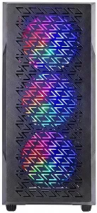 Корпус для ПК Mars Gaming MC-GEO / без БЖ / Чорний ціна на synthetic.ua - Фото 1 Корпус для ПК Mars Gaming MC-GEO / без БЖ / Чорний synthetic.ua - Фото 1