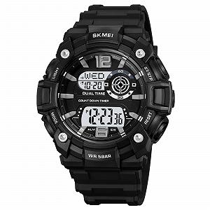 Годинник Skmei 2018 Black-White - Фото 1